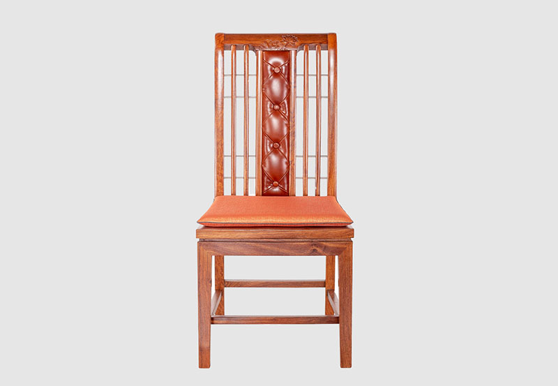 天水芙蓉榭中式实木餐椅效果图